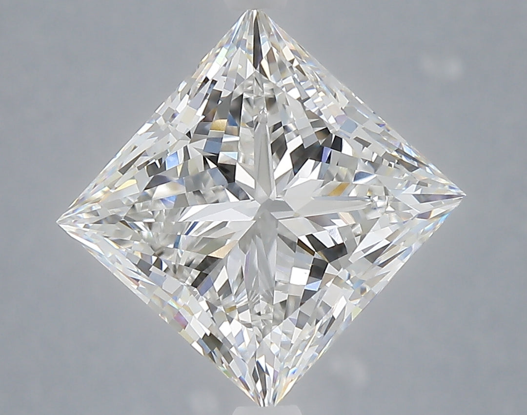 5.01 Carat Princess Cut Lab Grown Diamond VS1E
