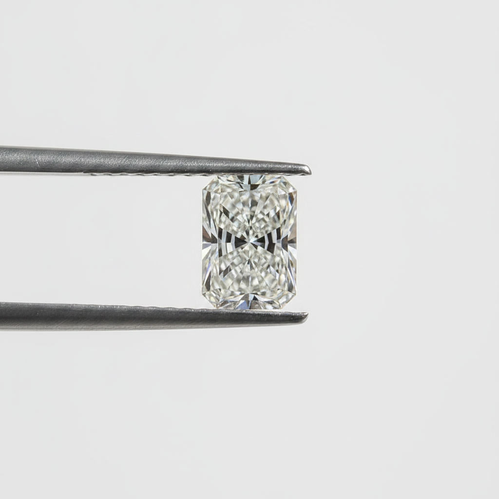 5,01 karaat stralend geslepen laboratoriumdiamant, VVS2/E