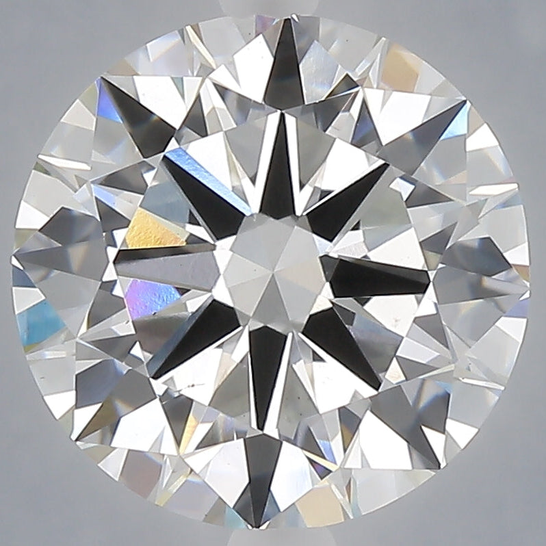 5.01 Carat Round Lab Grown Diamond VS1 F