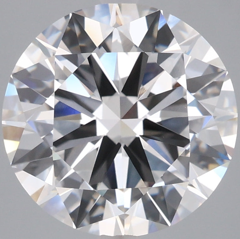 5.01 Carat Round Lab Grown Diamond VVS1 E