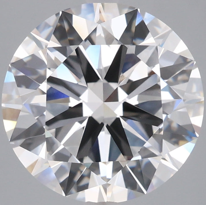5.01 Carat Round Lab Grown Diamond VVS1 E
