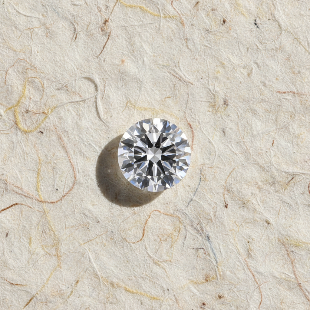 5.01 Carat Round Brilliant E VVS1 CVD Lab Grown Diamond Excellent Cut IGI Certified