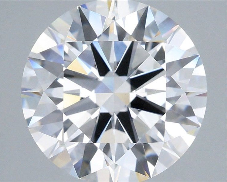 5.01 Carat Round Lab Grown Diamond VVS2 D