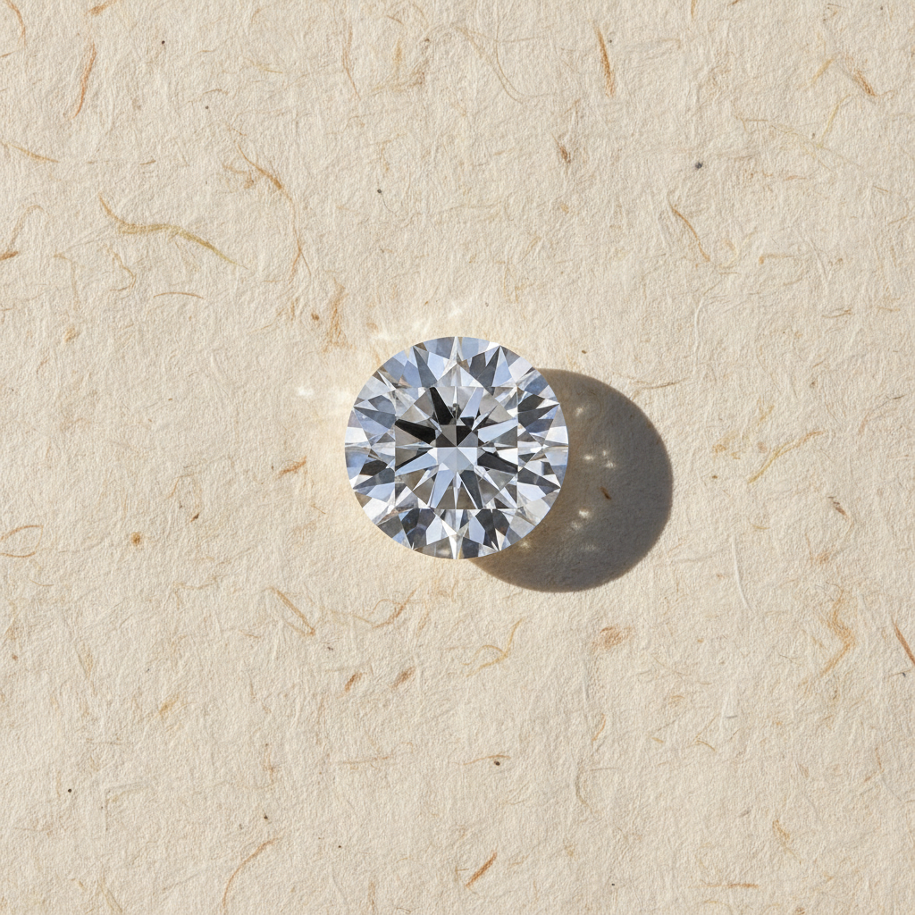 5.01 Carat Round Brilliant D VVS2 CVD Lab Grown Diamond Ideal Cut IGI Certified