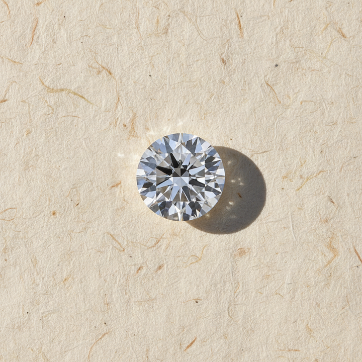 5.01 Carat Round Brilliant D VVS2 CVD Lab Grown Diamond Ideal Cut IGI Certified