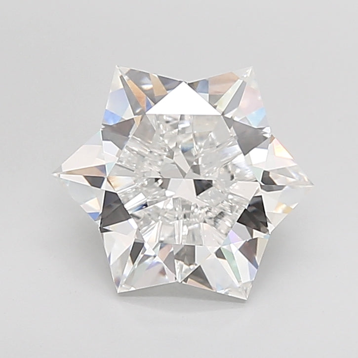5.01 Carat Star Cut Lab Grown Diamond VVS2E