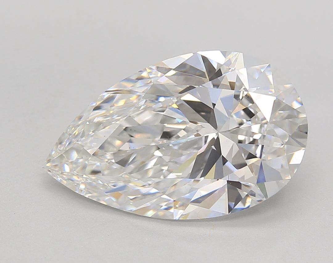 5.02 CT Pear Cut Lab-Grown Diamond, E Color, VS1 Clarity, IGI Certified