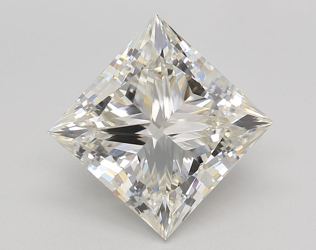 5.02 Carat Princess Cut Lab-Grown Diamond, IGI Certified, I Color, VS1 Clarity