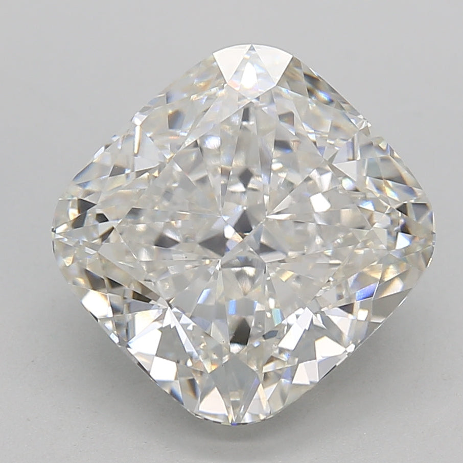 5.02 Carat Cushion Cut Lab Grown Diamond VS1 H