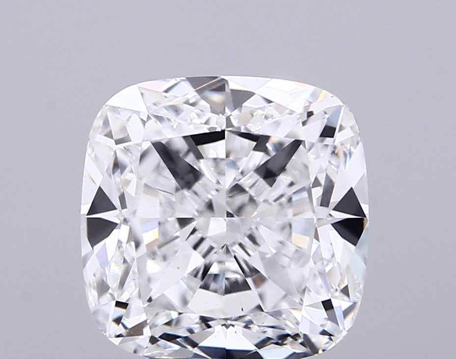 5.02 Carat Cushion Cut Lab Grown Diamond VS2D