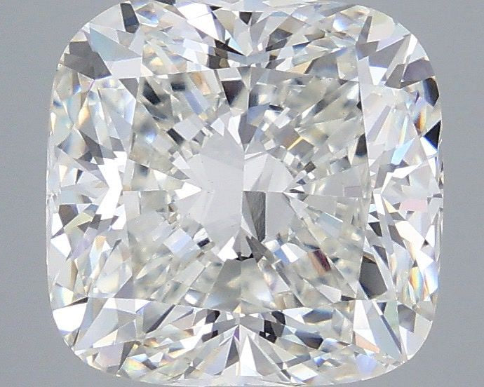 5.02 Carat Cushion Lab Grown Diamond VVS2 F