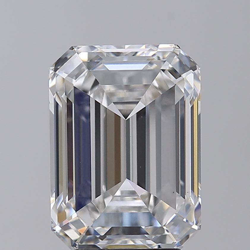 5.02 Carat Emerald Cut Lab Grown Diamond VS1 F