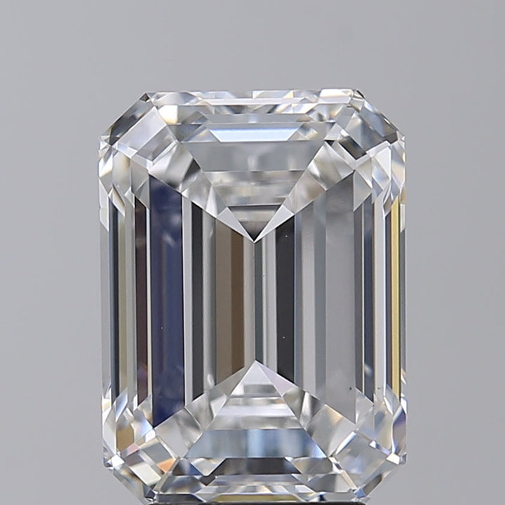 5.02 Carat Emerald Cut Lab Grown Diamond VS1 F