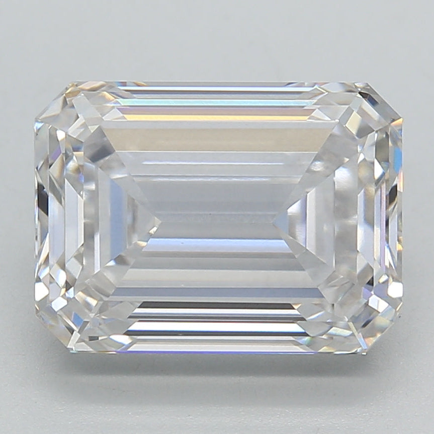5.02 Carat Emerald Cut Lab Grown Diamond VS1 H