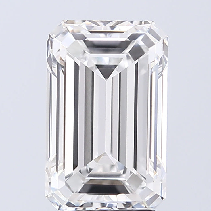 5.02 Carat Emerald Cut Lab Grown Diamond VVS1D