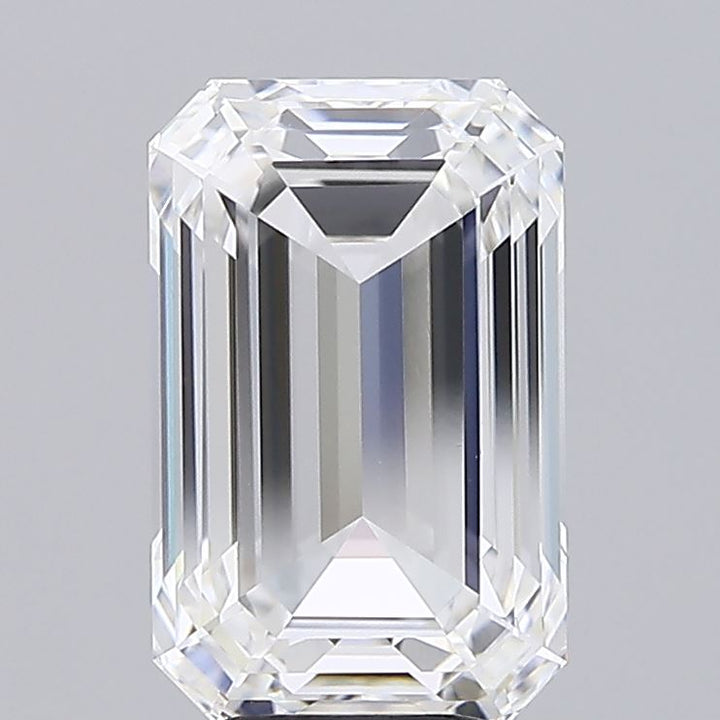 Diamant cultivé en laboratoire taille émeraude de 5,02 carats VVS1 E