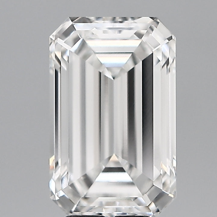 5.02 Carat Emerald Cut Lab Grown Diamond VVS1E Color