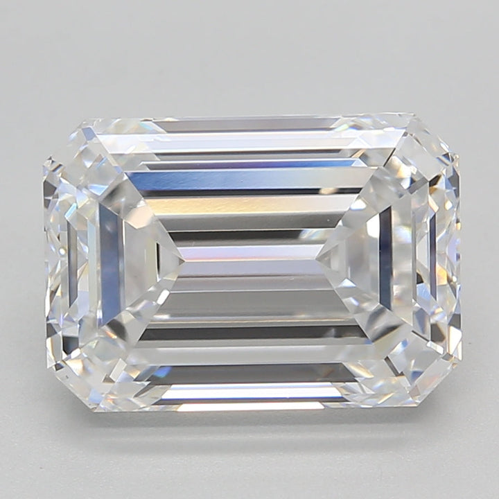 5.02 Carat Emerald Cut Lab Grown Diamond VVS2 E