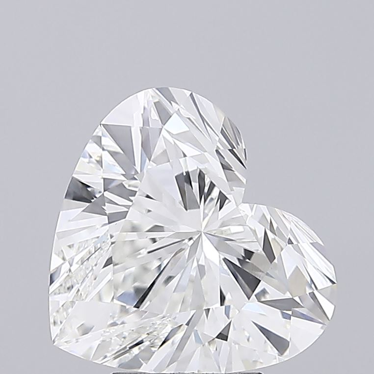 5.02 Carat Heart Cut Lab Grown Diamond VS2F