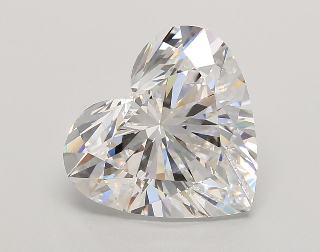 5.02 Carat Heart Cut Lab Grown Diamond VVS1D