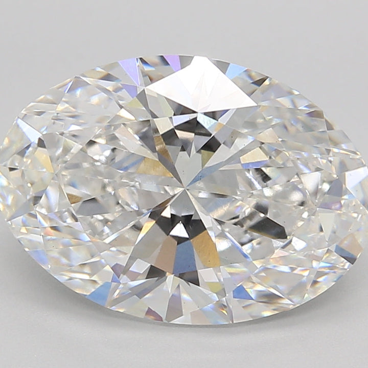 5.02 Carat Oval Cut Lab Grown Diamond VS1 E