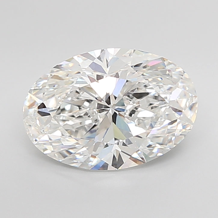 5.02 Carat Oval Cut Lab Grown Diamond VS1 F