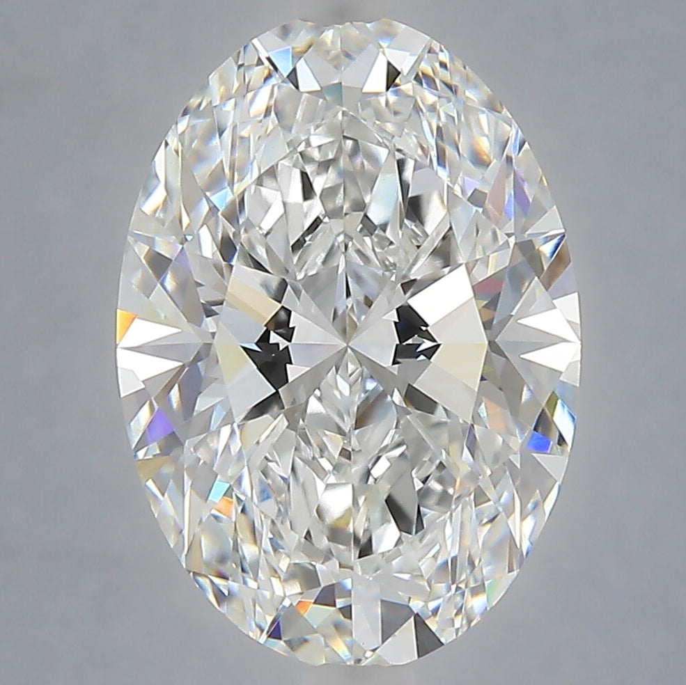 5.02 Carat Oval Cut Lab Grown Diamond VVS2 E