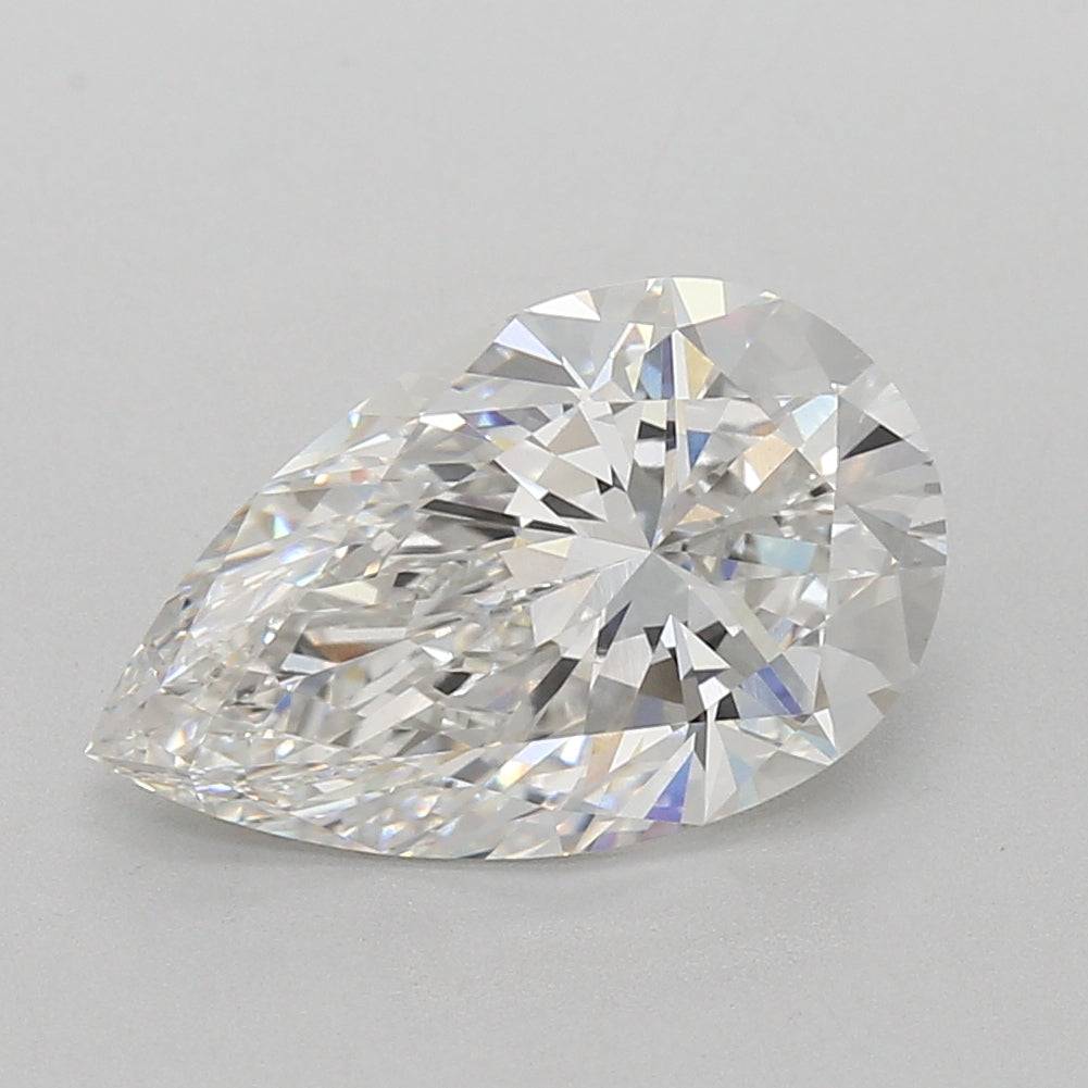 5.02 Carat Pear Cut Lab Grown Diamond VVS1E