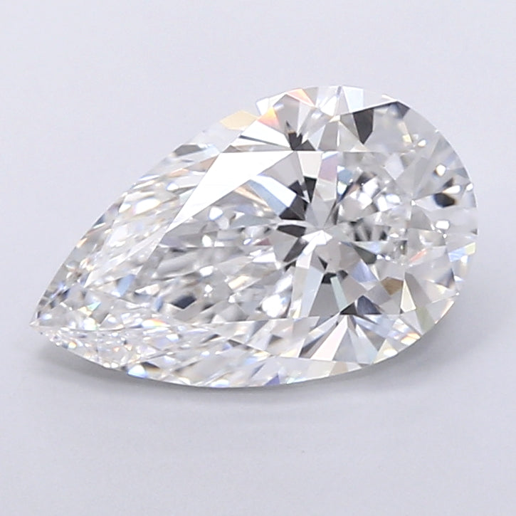 5.02 Carat Pear Cut Lab Grown Diamond VVS2D