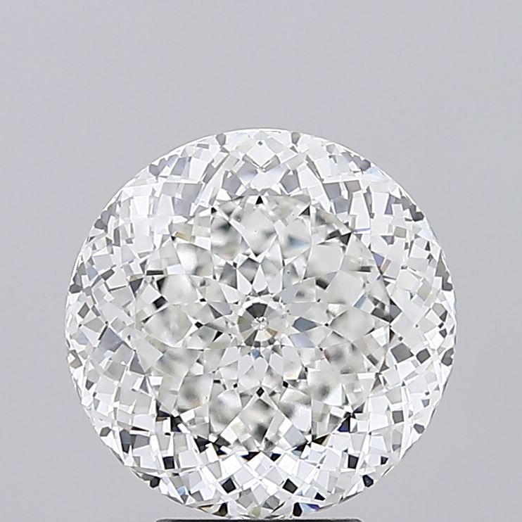 Diamant cultivé en laboratoire de taille portugaise de 5,02 carats VS1 F