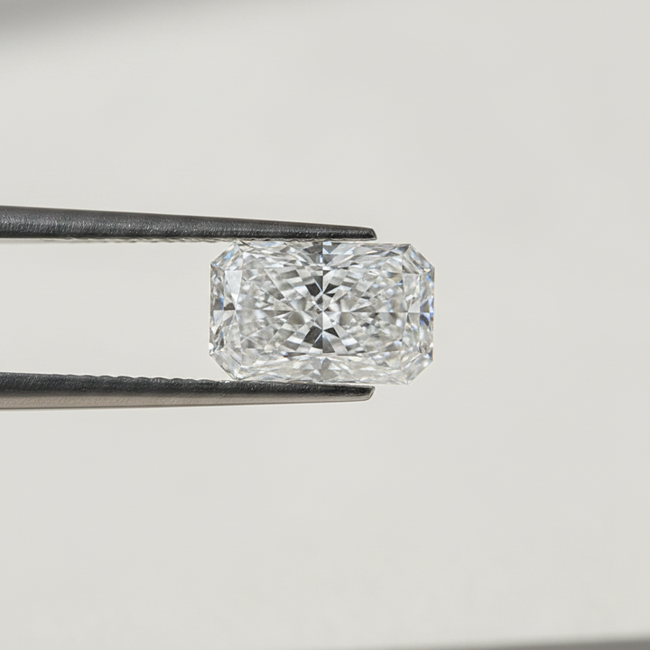 5.02 Carat Radiant Cut Lab Grown Diamond, VVS1/D