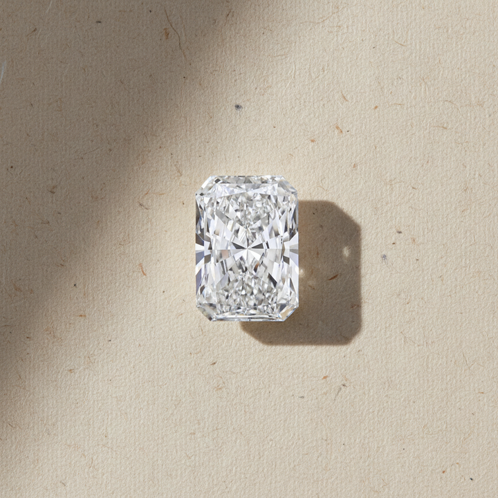 5.02 Carat Radiant Lab Grown Diamond, VS1/F