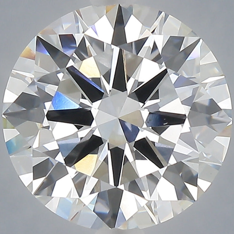 5.02 Carat Round Lab Grown Diamond VS1 F