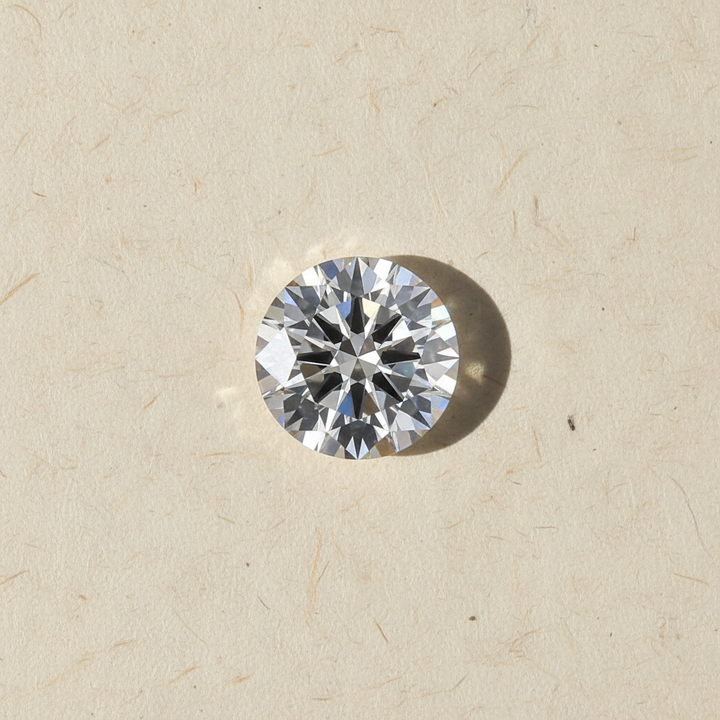 5.02 Carat Round Brilliant F VS1 CVD Lab Grown Diamond Excellent Cut IGI Certified