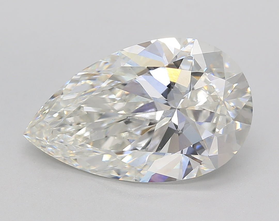 5.03 CT Pear Cut Lab-Grown Diamond, G Color, VS1 Clarity, IGI Certified