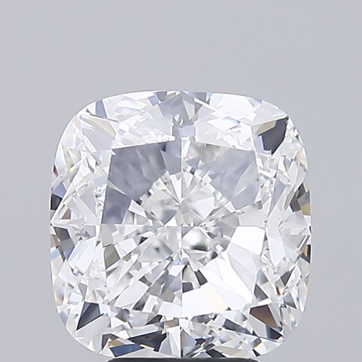 Diamante coltivato in laboratorio con taglio a cuscino da 5,03 carati VVS2 E