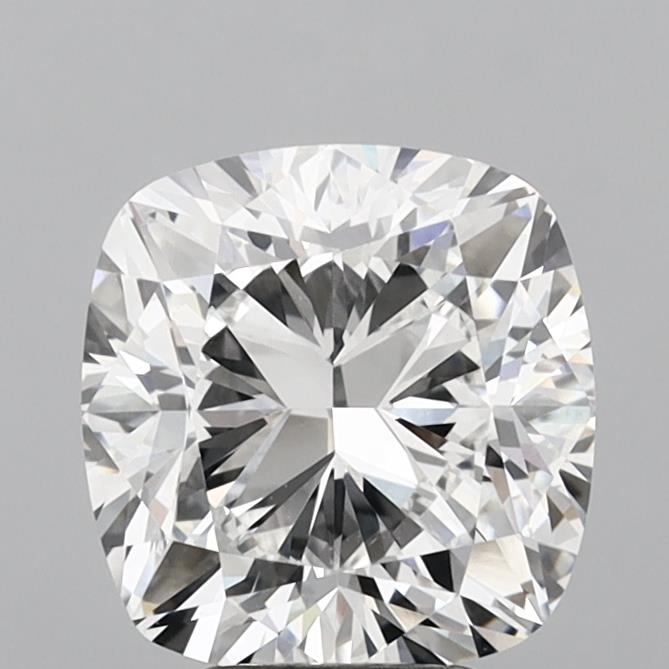 5.03 Carat Cushion Cut Lab Grown Diamond VVS2E