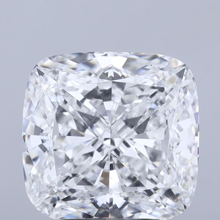 5.03 Carat Cushion Lab Grown Diamond VS1 E