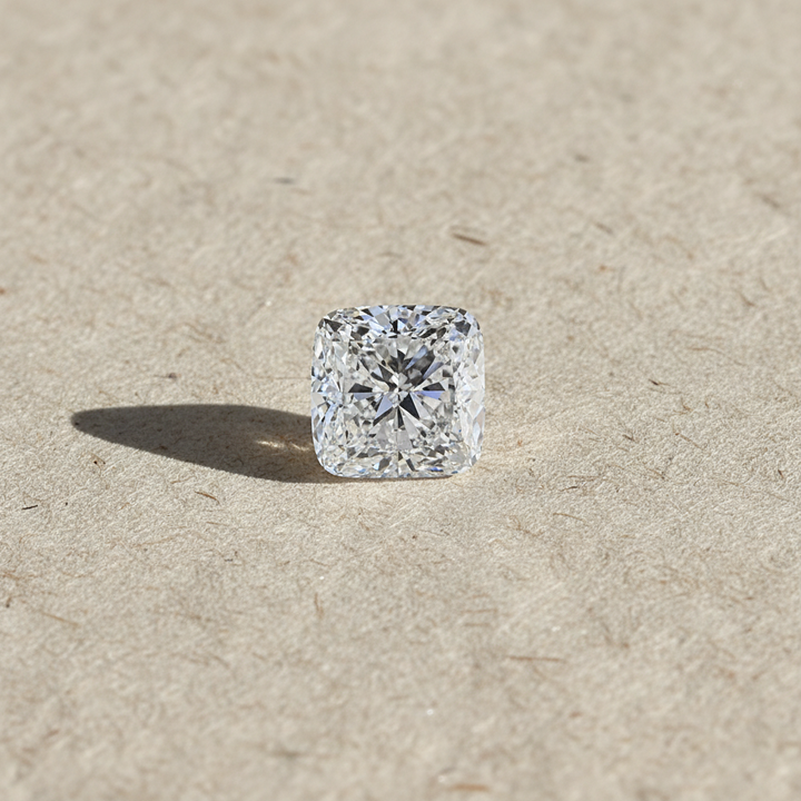5.03 Carat Cushion Lab Grown Diamond, VVS2/D