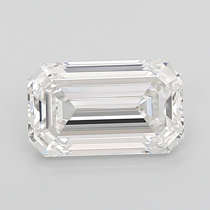 5.03 Carat Emerald Cut Lab Grown Diamond VVS2F