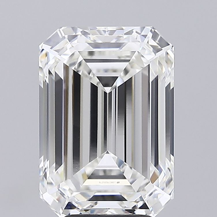 5.03 Carat Emerald Lab Grown Diamond VVS1 F
