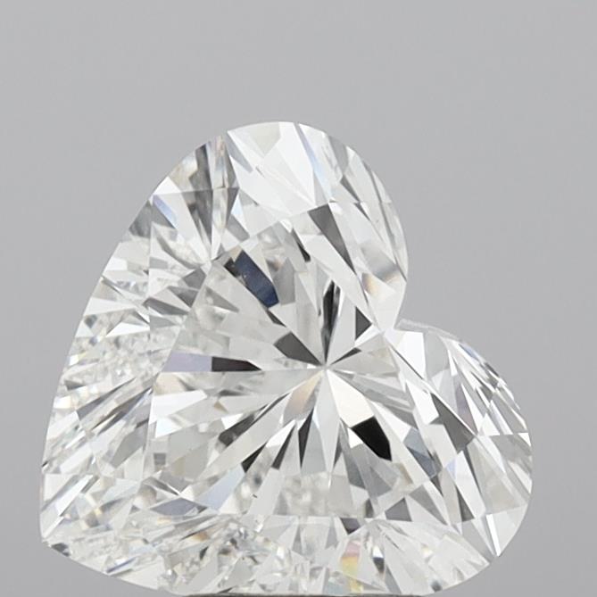 5.03 Carat Heart Cut Lab Grown Diamond VS1F