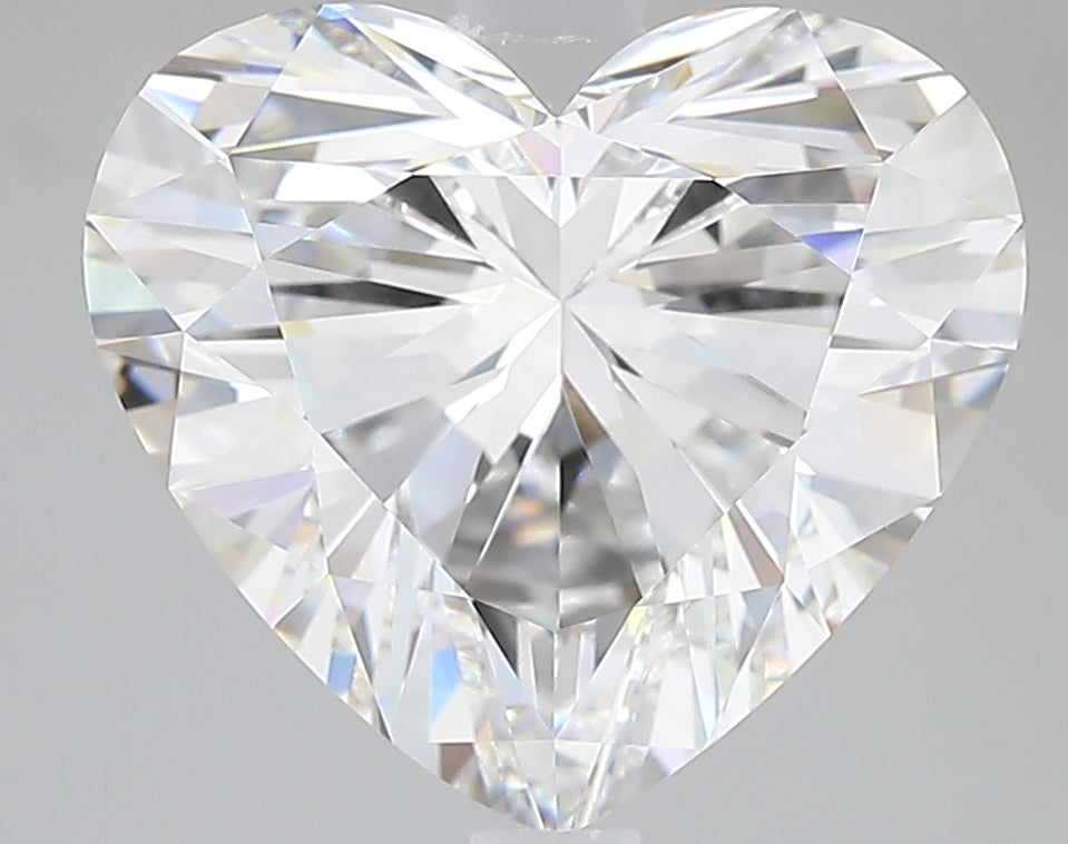 5.03 Carat Heart Cut Lab Grown Diamond VVS1E