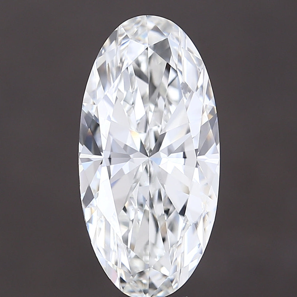 Diamant cultivé en laboratoire Moval de 5,03 carats VS1 F
