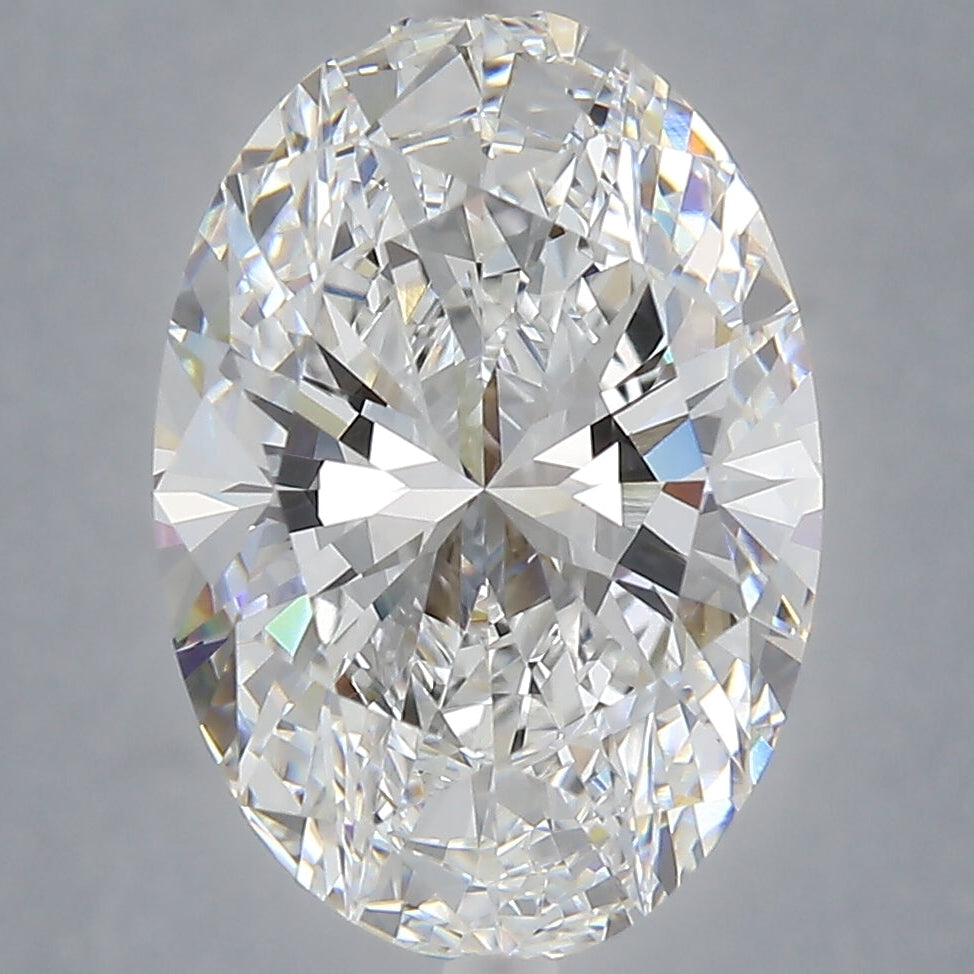 5.03 Carat Oval Cut Lab Grown Diamond VVS2 E