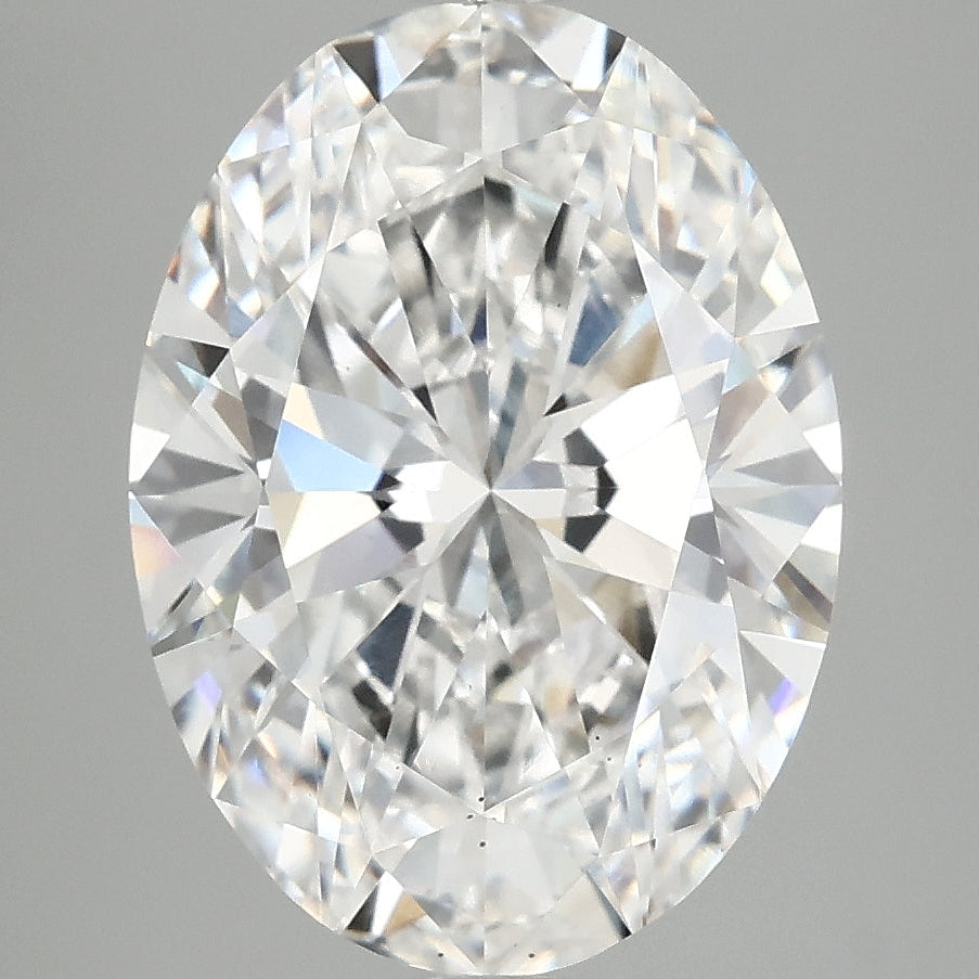 5.03 Carat Oval Lab Grown Diamond VS2 D