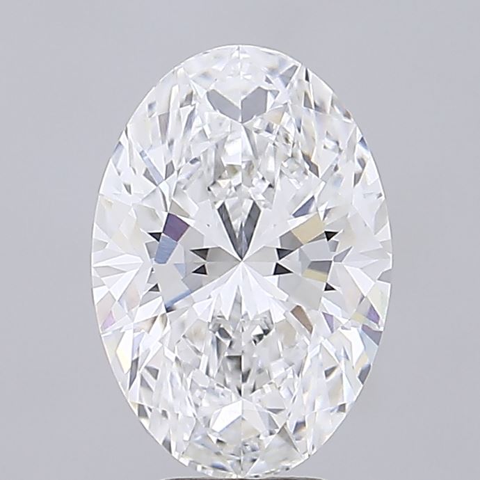 5.03 Carat Oval Lab Grown Diamond VVS1 D