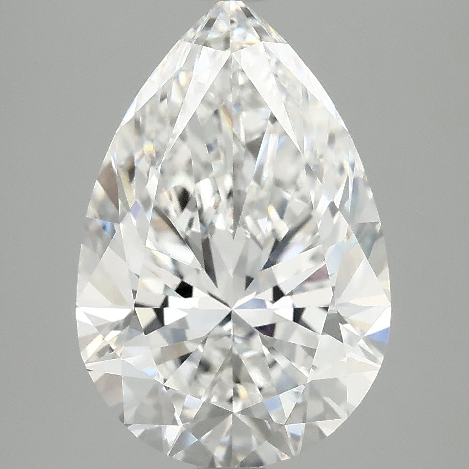 5.03 Carat Pear Cut Lab Grown Diamond VS1E