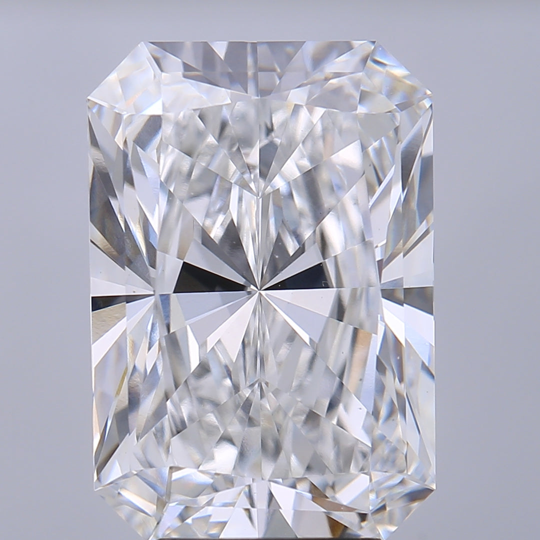 5.03 Carat Radiant Cut Lab Grown Diamond VVS2 D