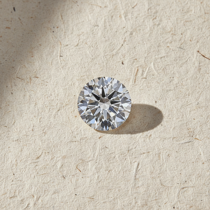 5.03 Carat Round Brilliant E VS1 CVD Lab Grown Diamond Excellent Cut IGI Certified